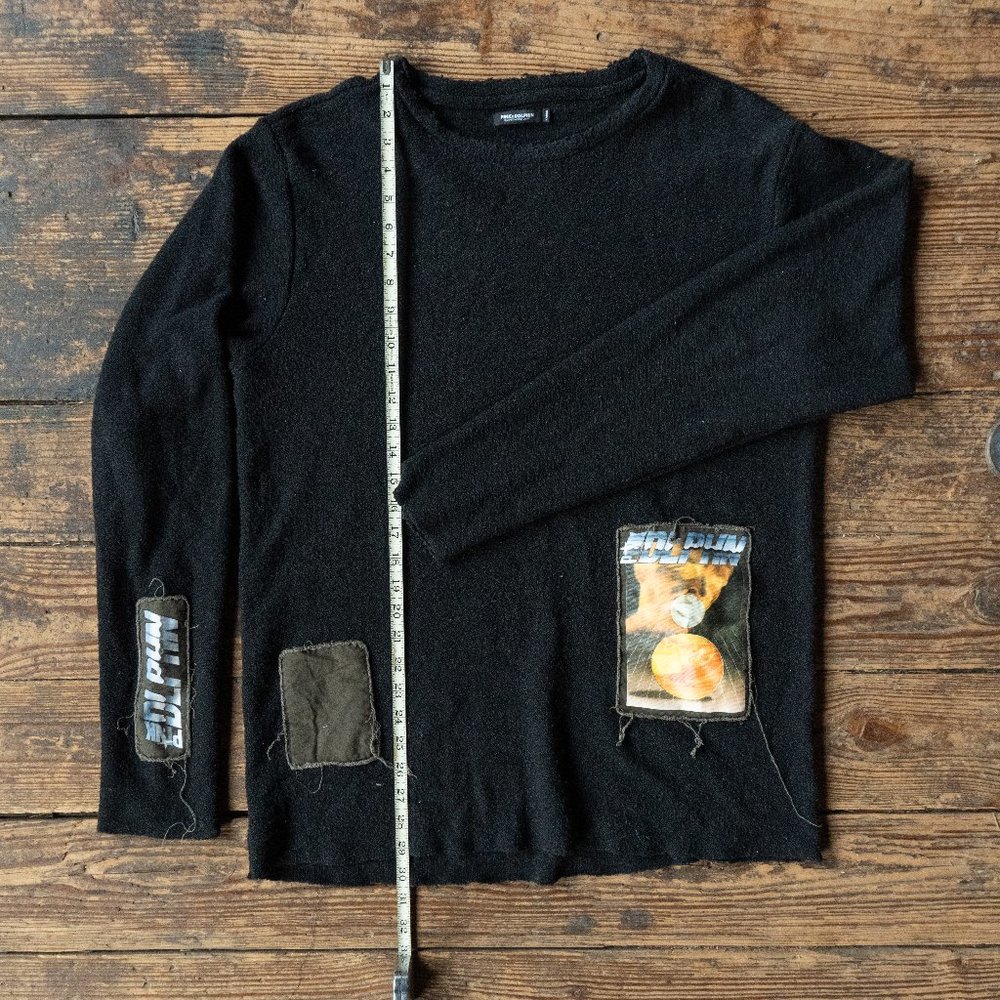 Pink + Dolphin Men's Large Long Sleeve Shirt